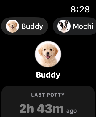 PottyTime Watch Dashboard